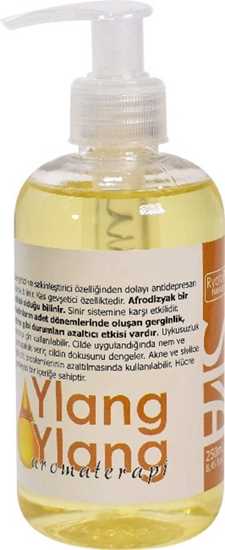 RyotoPRO Ylang Ylang Aromaterapi Masaj Yağı 250 Ml resmi